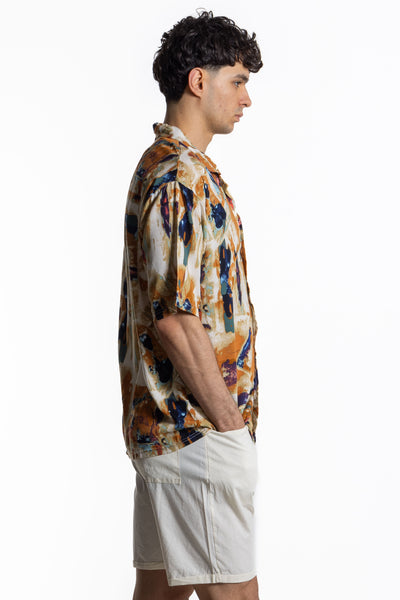 ABSTRACT PRINT SHIRT