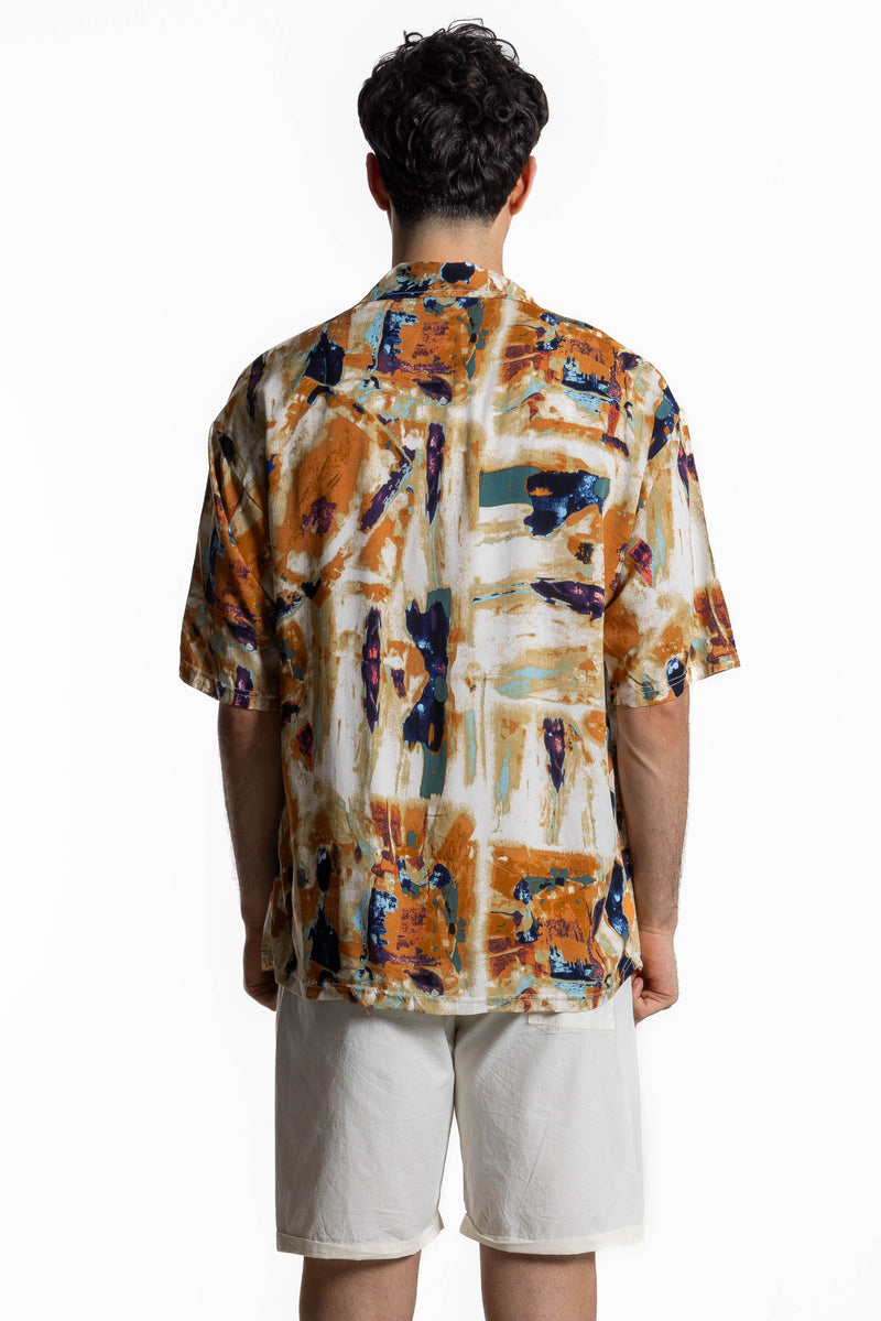 ABSTRACT PRINT SHIRT