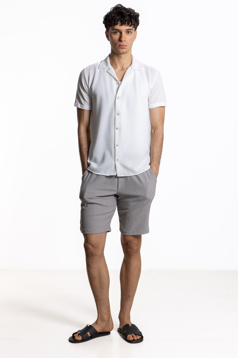 TEXTURED COMFORT SHORTS