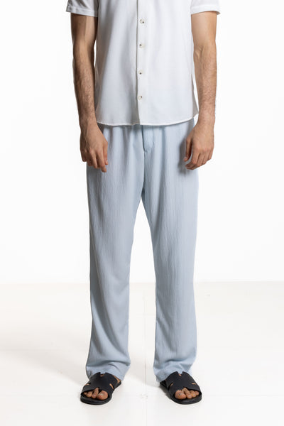 TEXTURED COMFORT TROUSERS