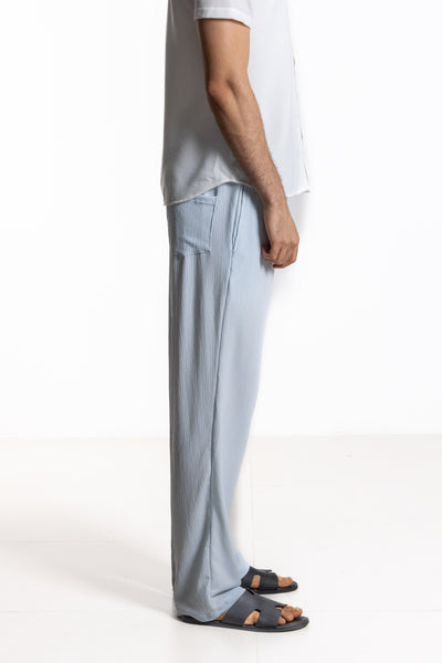 TEXTURED COMFORT TROUSERS