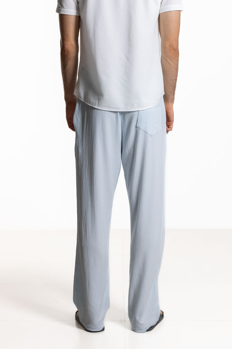 TEXTURED COMFORT TROUSERS