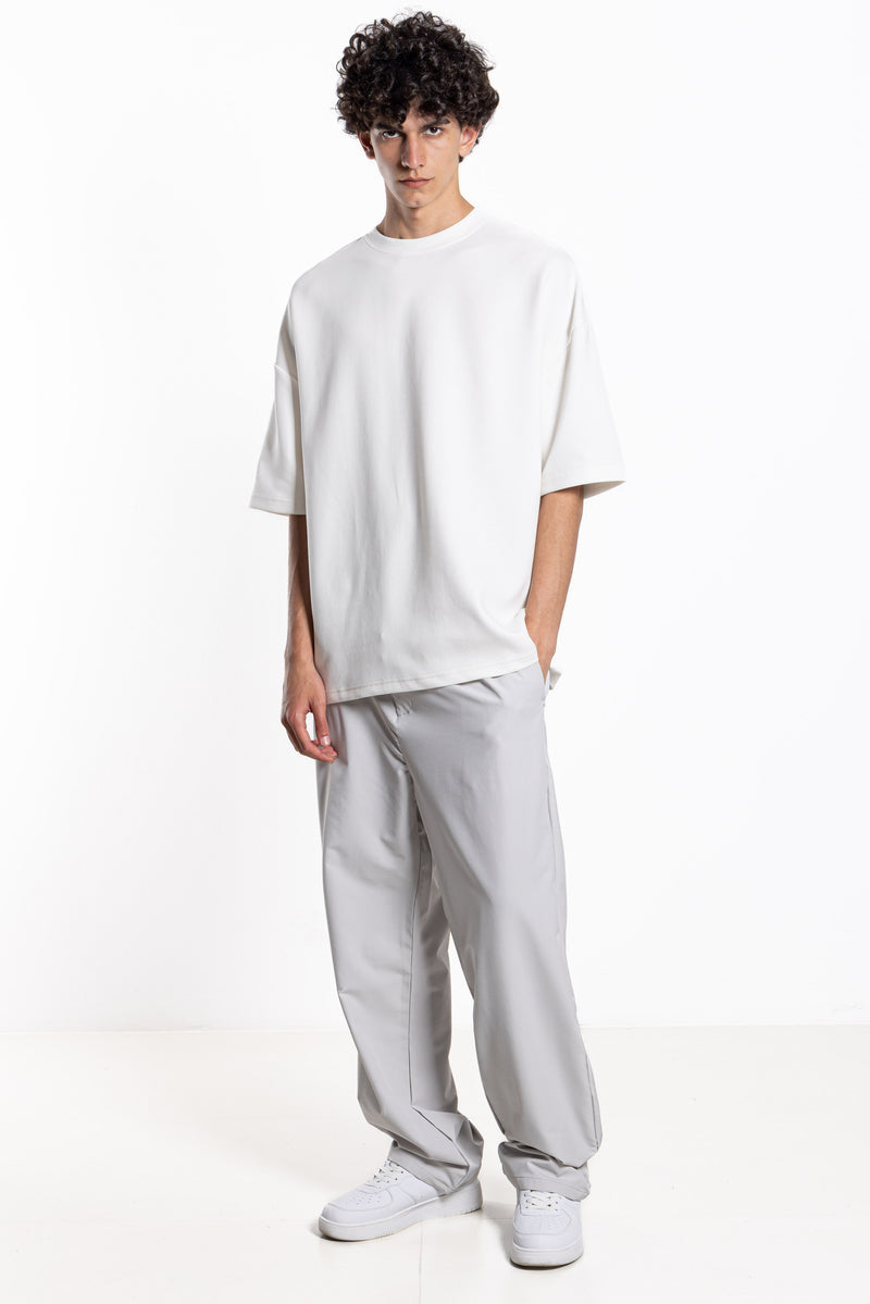 BAGGY JOGGER WAIST TROUSERS