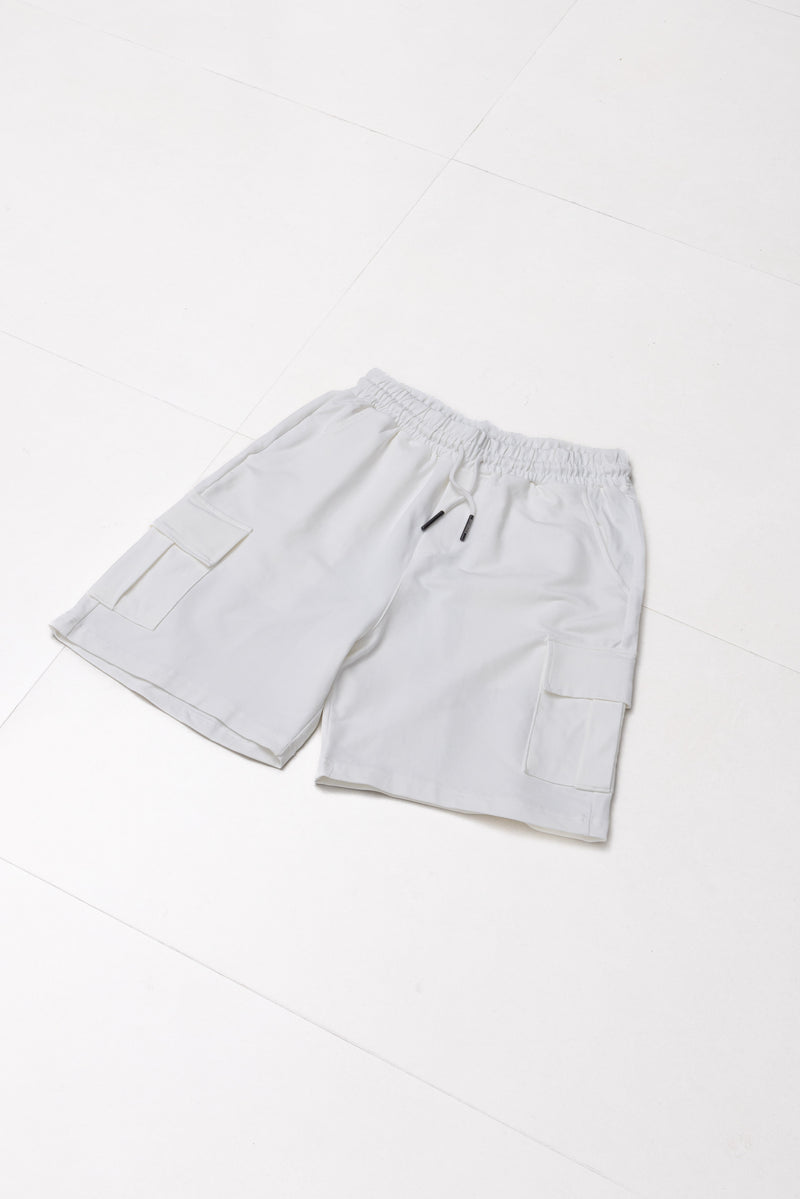 JOGGER WAIST CARGO SHORTS