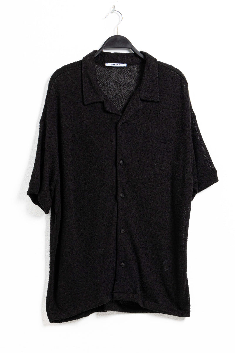 TEXTURED TOWEL-EFFECT SHIRT