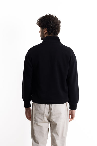 FLEECE QUATER-ZIP SWEATSHIRT