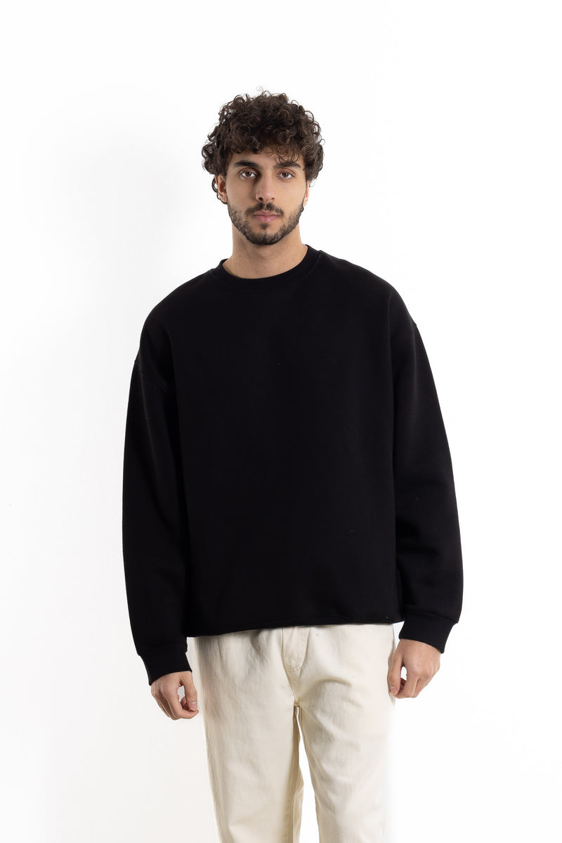 OVERSIZED FLEECE SWEATSHIRT