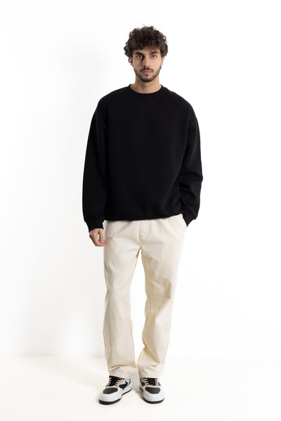 OVERSIZED FLEECE SWEATSHIRT