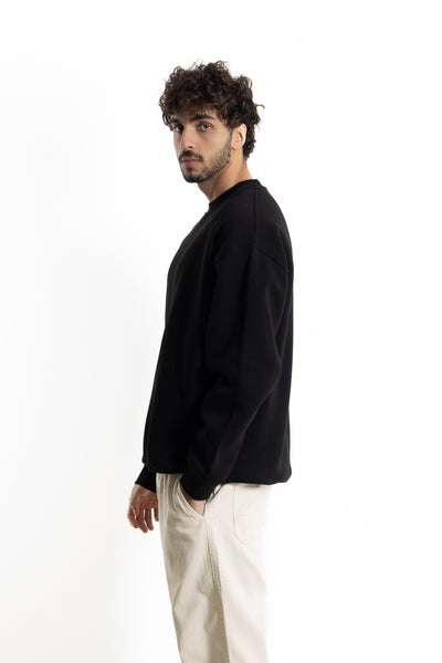 OVERSIZED FLEECE SWEATSHIRT