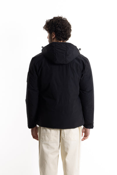 HOODED TECHNICAL PUFFER