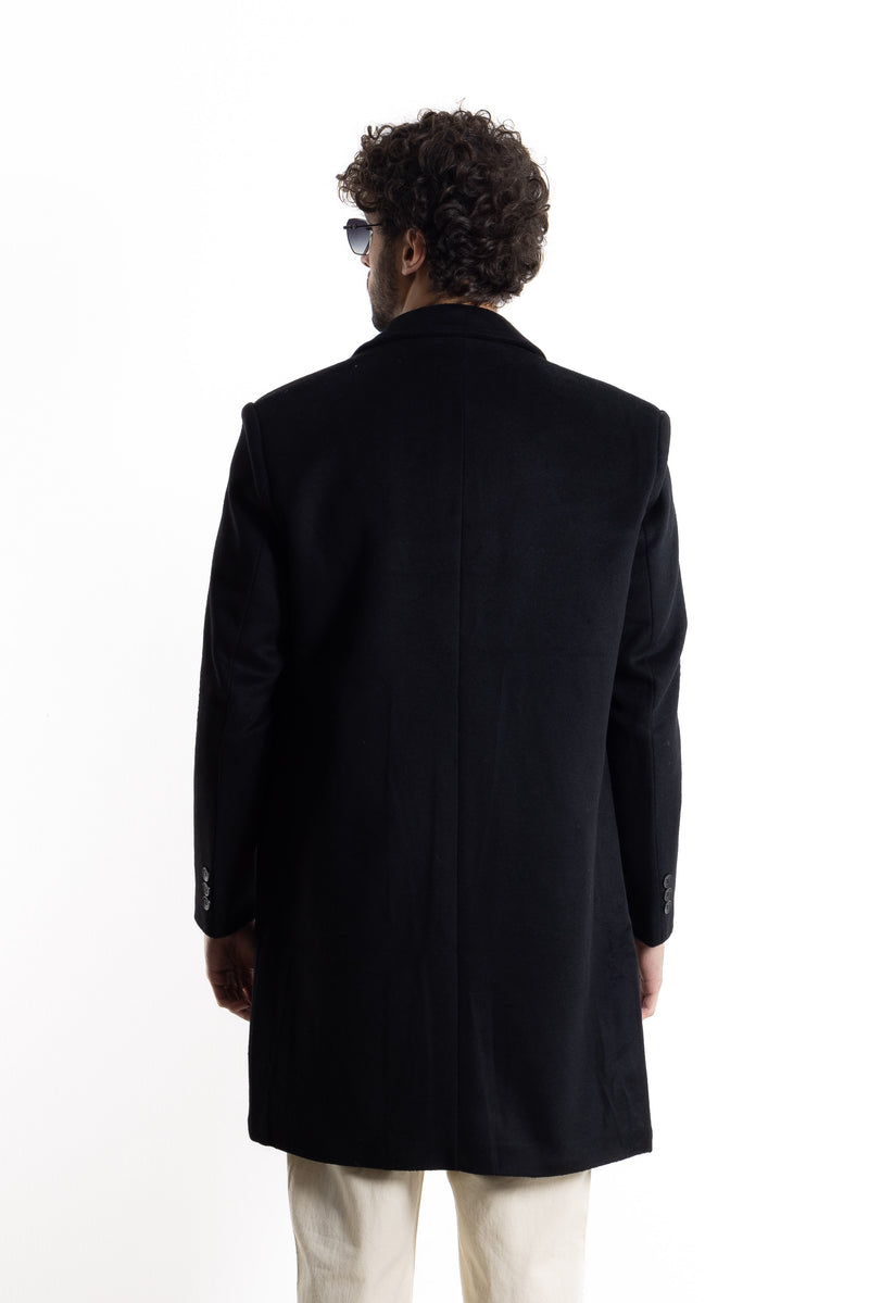 LONG WOOL BLEND COAT