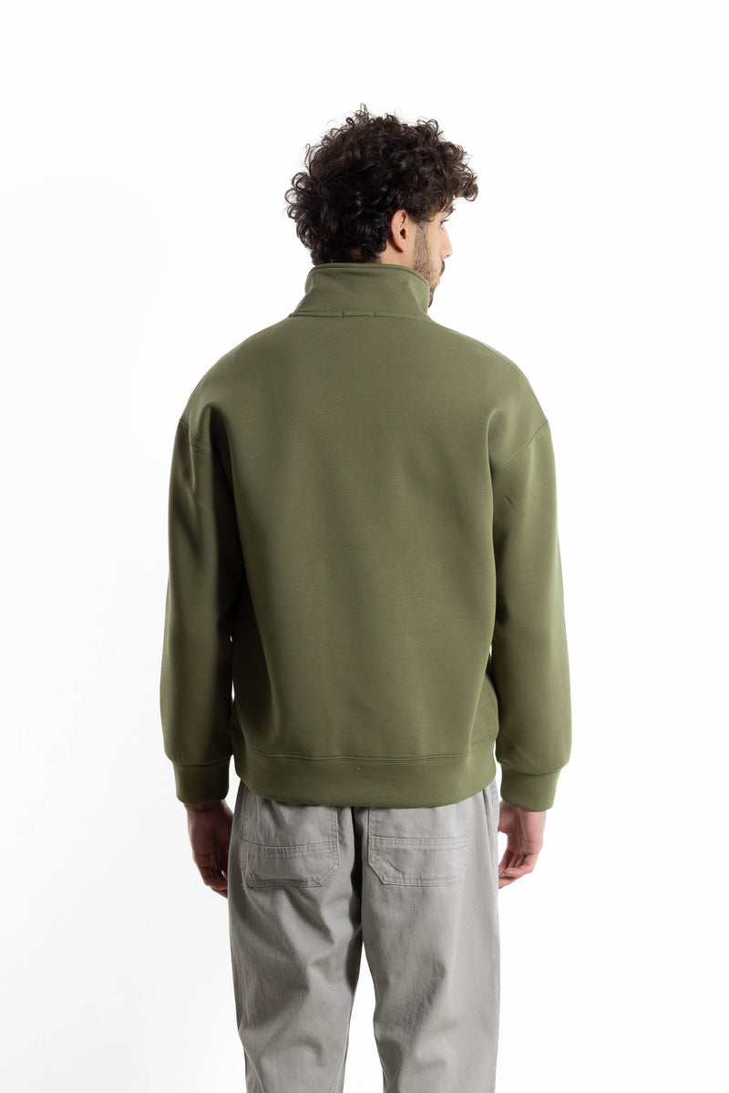 QUATER-ZIP SWEATSHIRT