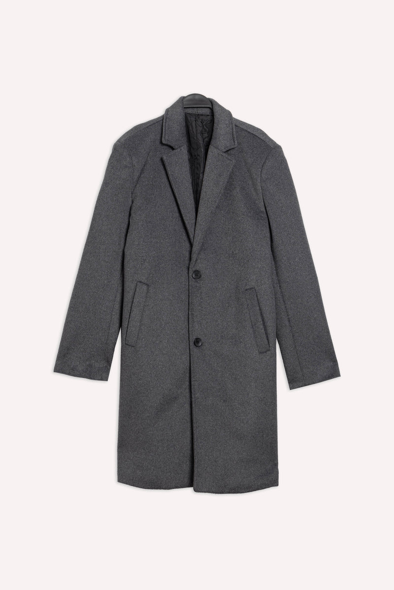 LONG WOOL BLEND COAT