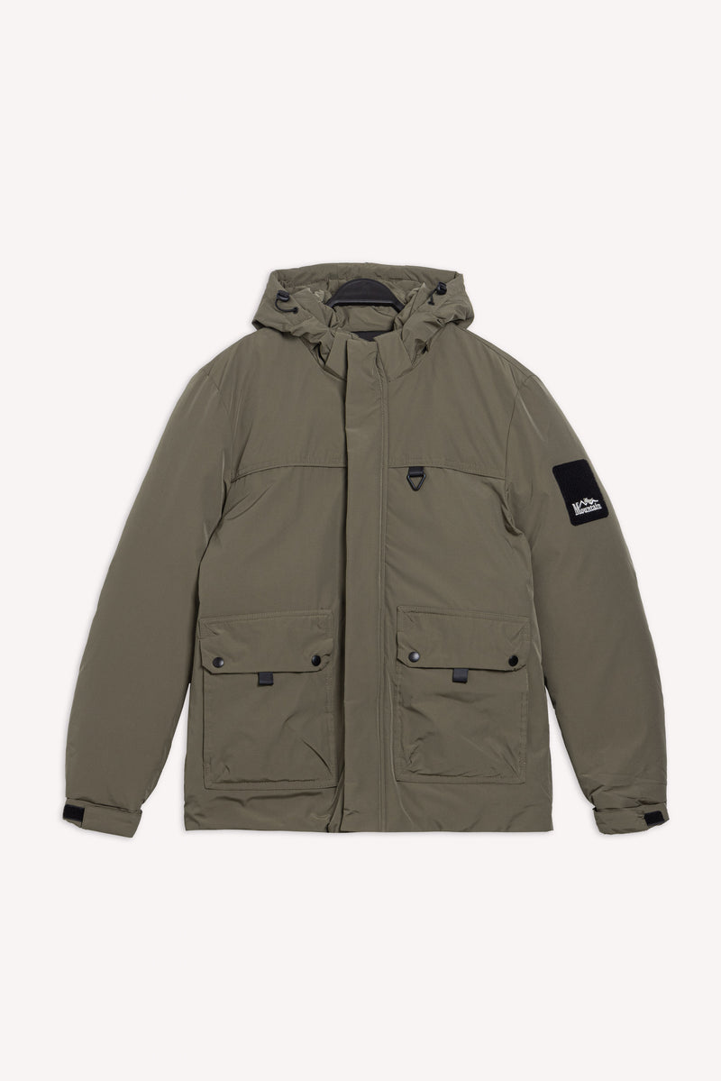 HOODED TECHNICAL PUFFER