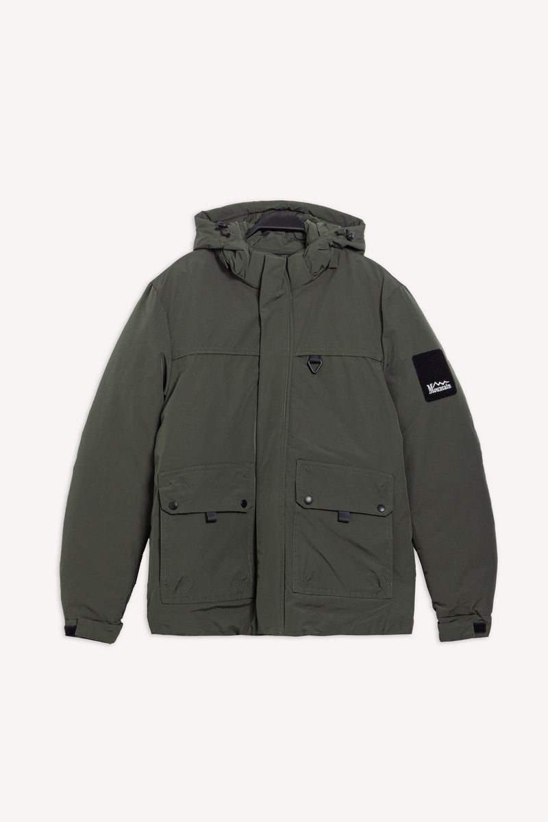 HOODED TECHNICAL PUFFER