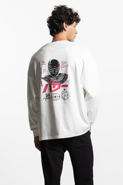 HEAVYWEIGHT PRINTED SWEATSHIRT