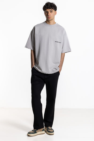 CONTRAST EMBROIDERED T-SHIRT