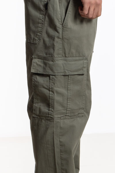 STRAIGHT FIT CARGO TROUSERS