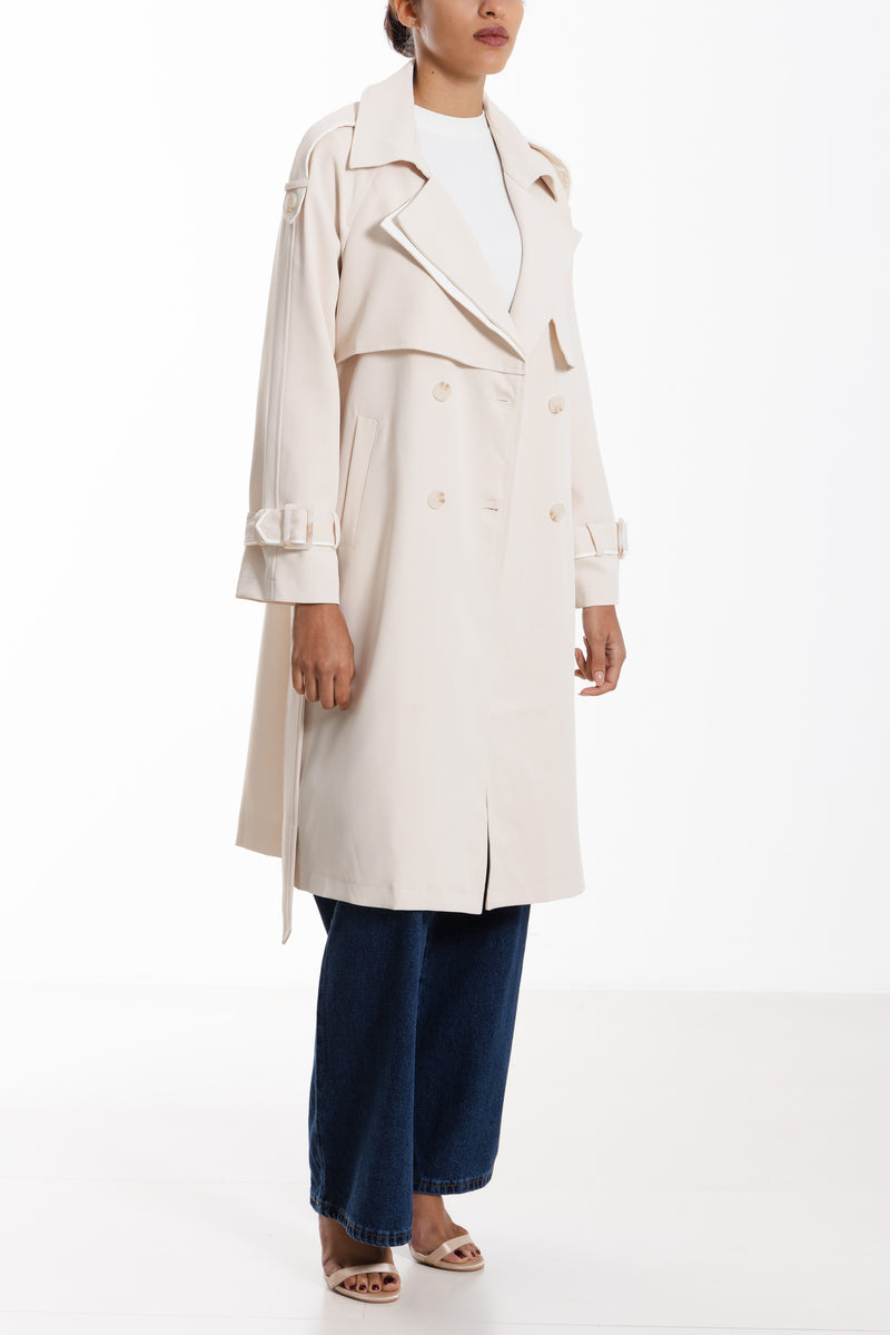 DETAILED TRENCH COAT