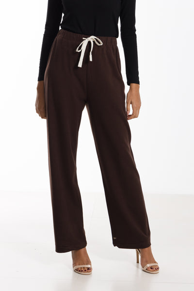 CORDUROY JOGGER WAIST TROUSERS