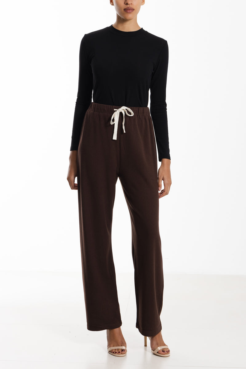 CORDUROY JOGGER WAIST TROUSERS