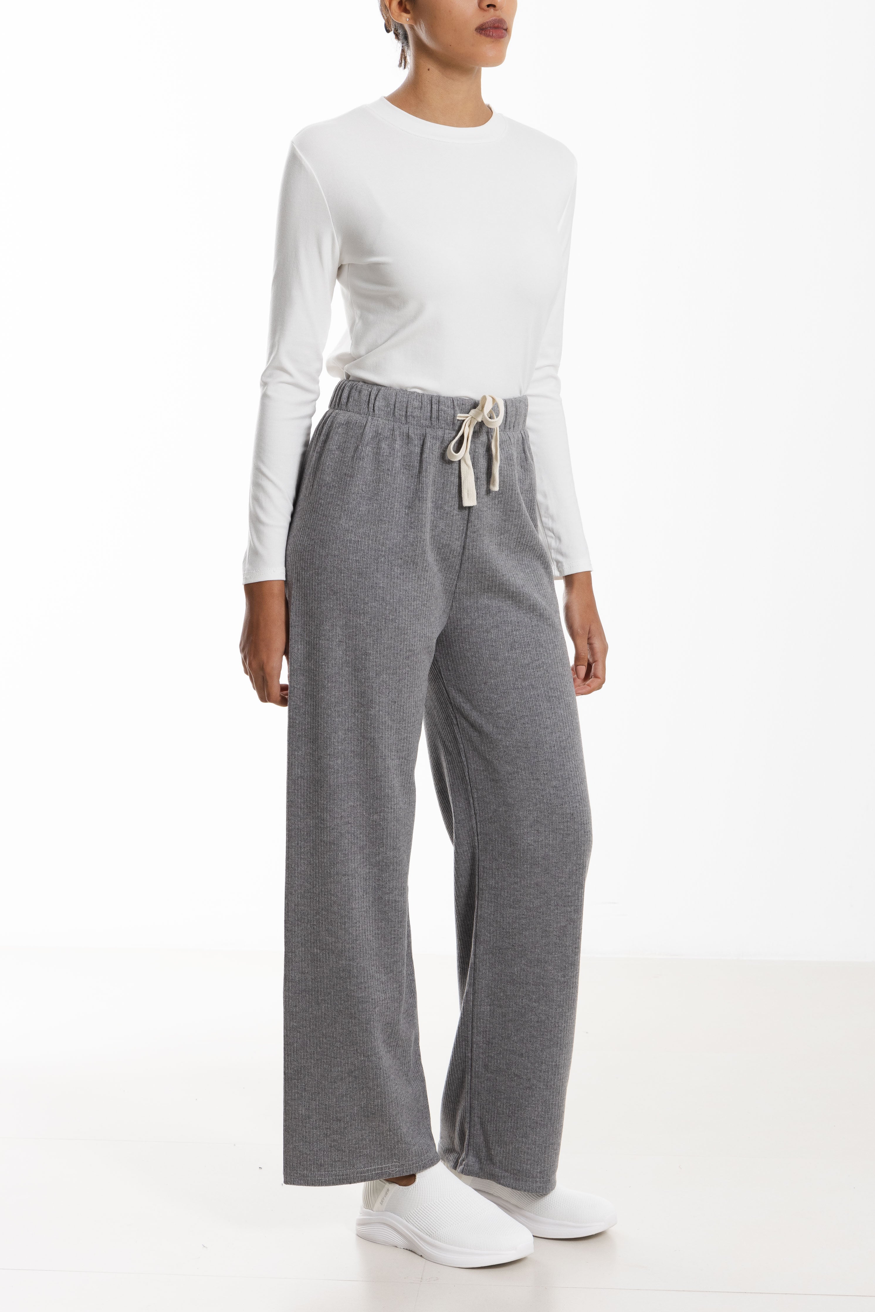 RIBBED JOGGER WAIST TROUSERS – SHAPES | UAE | Shop for the Latest ...