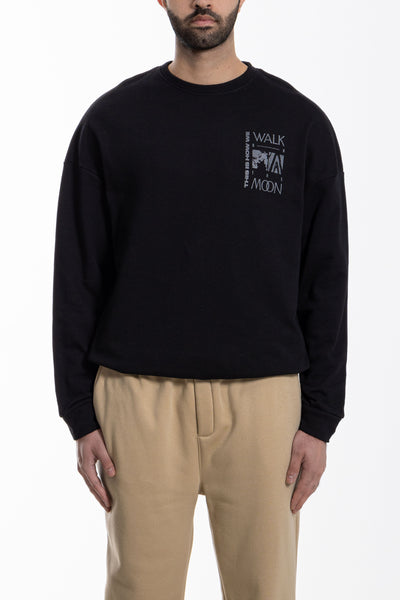 PRINTED HEAVYWEIGHT TERRY SWEATSHIRT