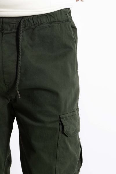 STRAIGHT FIT CARGO TROUSERS