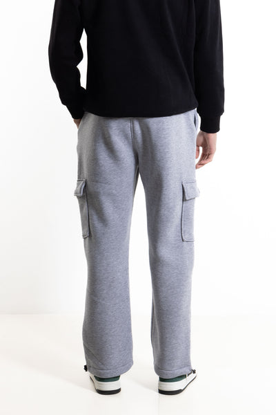 COMFORT FLEECE CARGO JOGGER TROUSERS