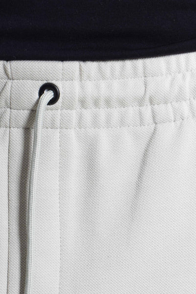 STRAIGHT TEXTURED TROUSERS