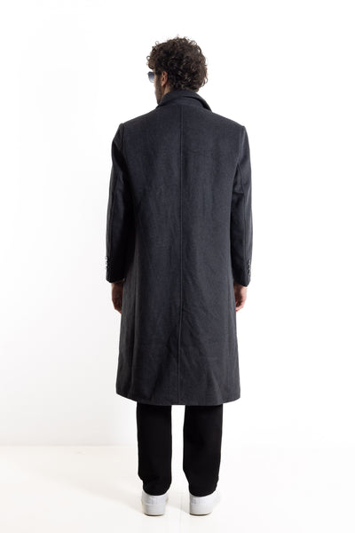 LONG WOOL BLEND COAT