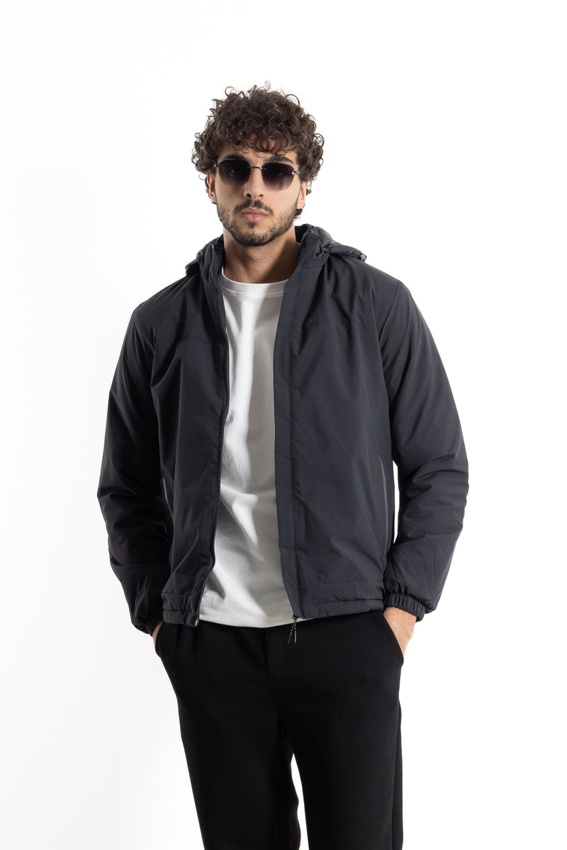 TECHNICAL HOODED JACKET