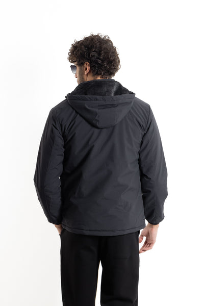 TECHNICAL HOODED JACKET