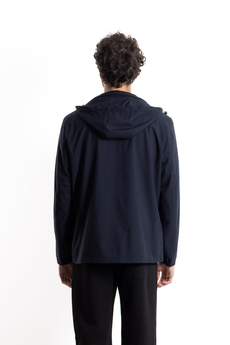 WATER-REPELLENT HOODED JACKET