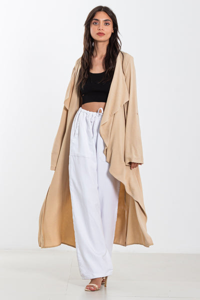 FULL LENGTH LAYERED COAT