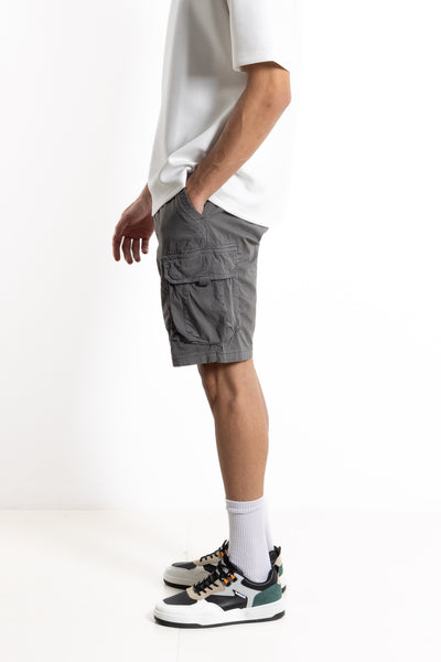 FADED CARGO BERMUDA SHORTS