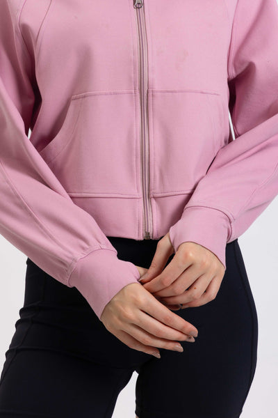 CROPPED HOODIE JACKET