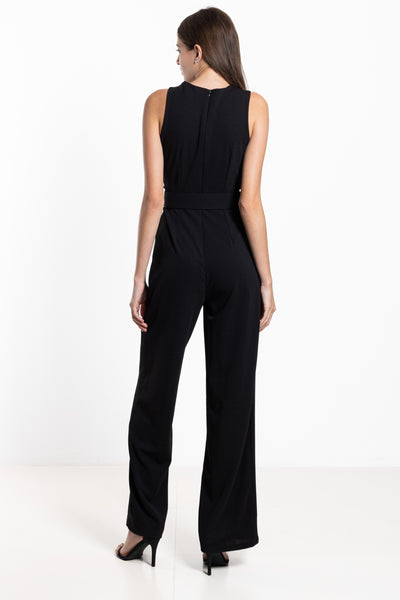 DETAILED JUMPSUIT WITH BELT