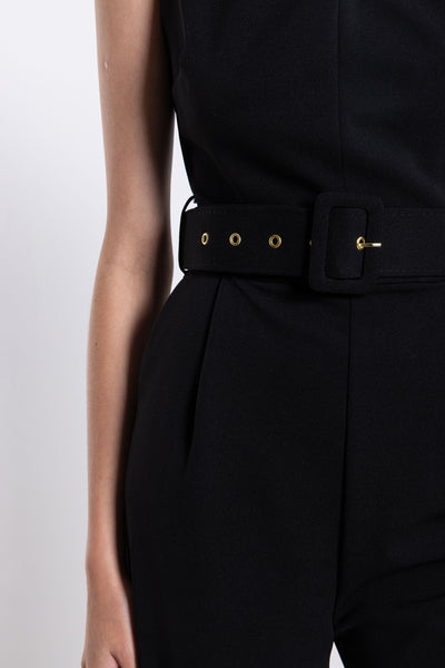 DETAILED JUMPSUIT WITH BELT