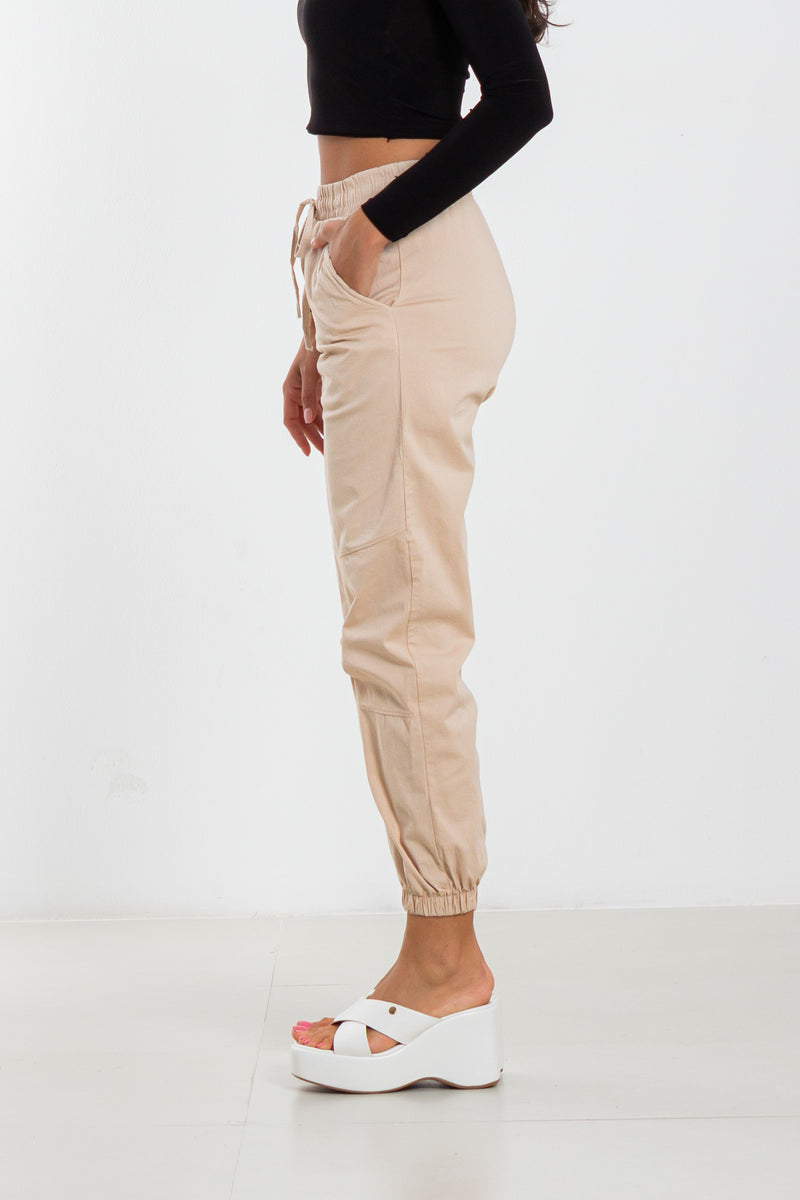 JOGGER WAIST TROUSERS