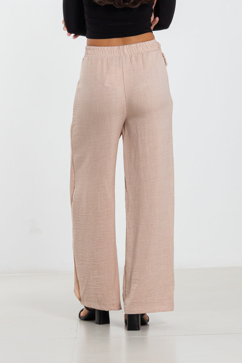 FLOWING WRAP TROUSERS