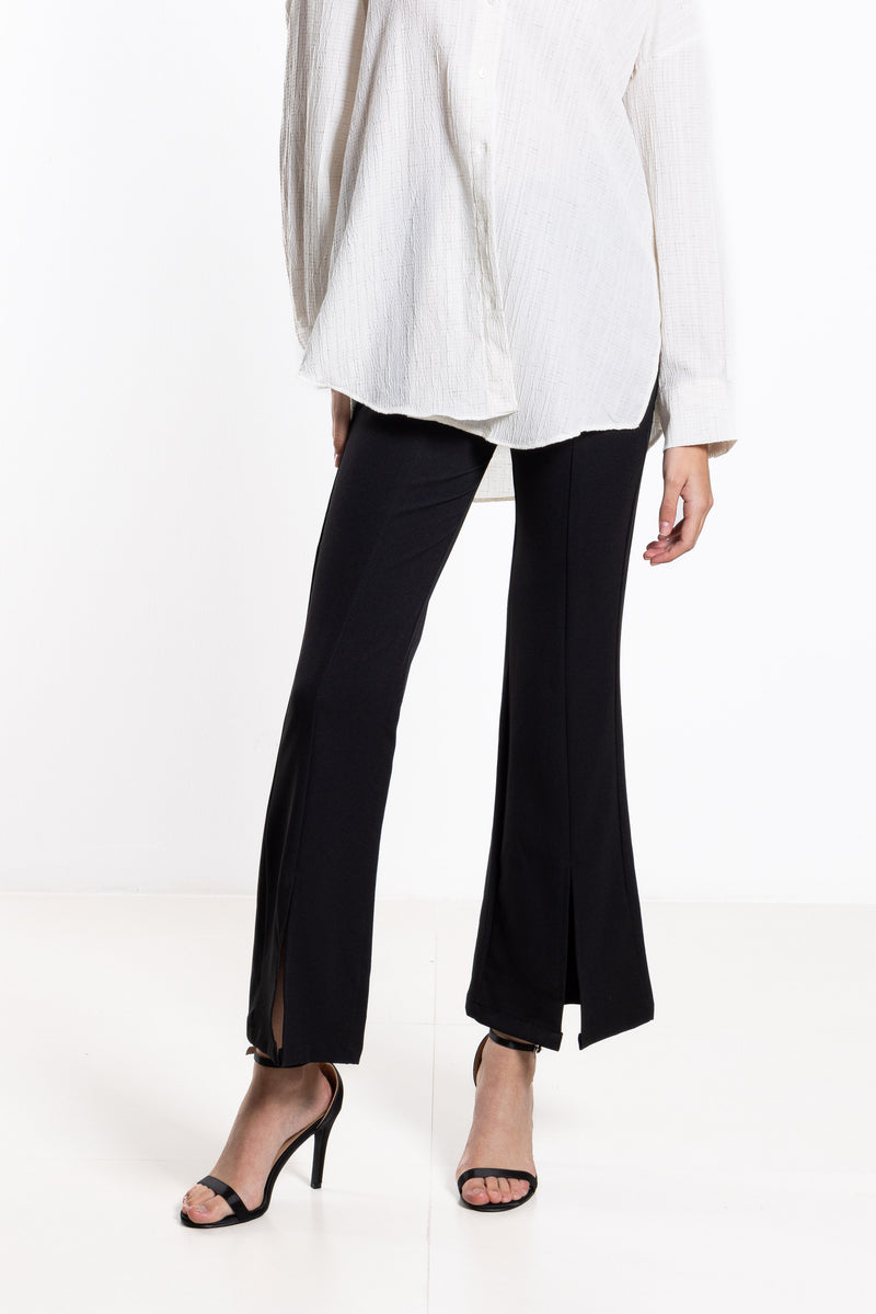 TAILORED FRONT SLIT TROUSERS