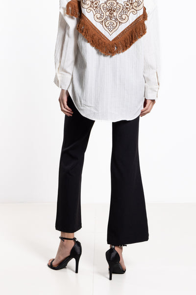 TAILORED FRONT SLIT TROUSERS