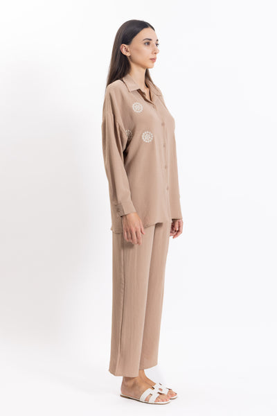 LIGHTWEIGHT DETAILED SHIRT SET