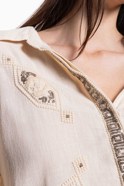 DETAIL EMBROIDERED SHIRT