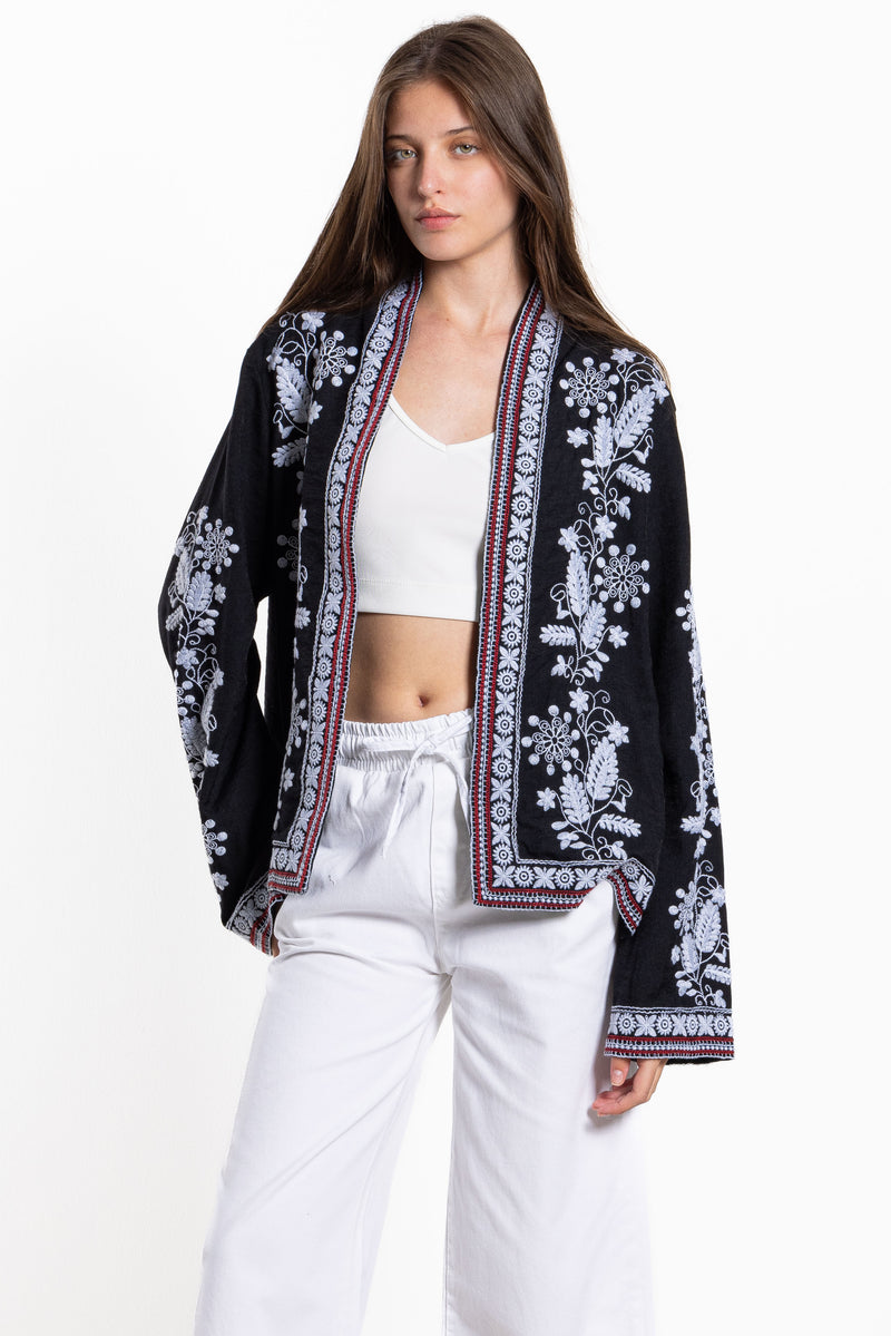 DETAIL EMBROIDERED JACKET
