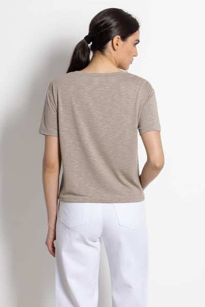 LIGHTWEIGHT TEXTURED T-SHIRT