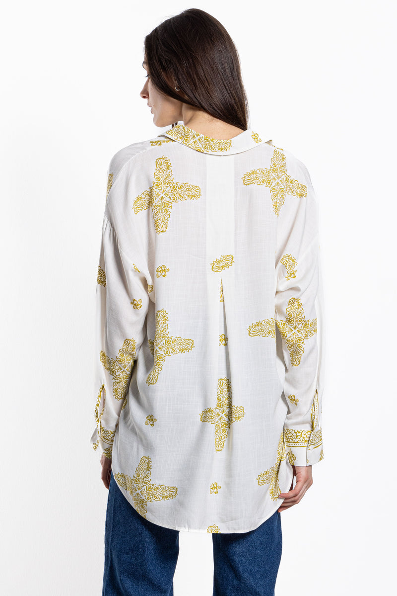 PRINTED OVERSIZED SHIRT