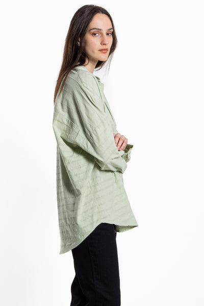 TEXTURED OVERSIZED SHIRT