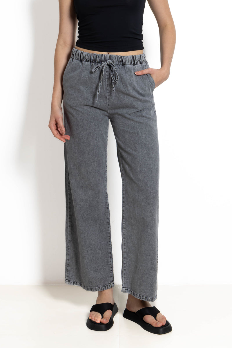 WIDE-LEG JOGGER WASIT JEANS